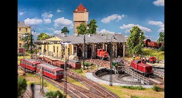 Faller - 1/87 RINGLOCOMOTIEFLOODS FREILASSING (4/23) * - modelbouwsets, hobbybouwspeelgoed voor kinderen, modelverf en accessoires