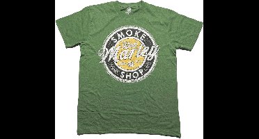 Bob Marley - Smoke Shop Heren T-shirt - 2XL - Groen