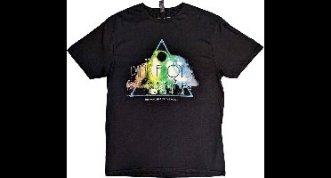 Pink Floyd - Live Band Rainbow Tone Heren T-shirt - L - Zwart