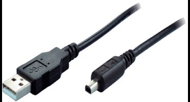USB-Mini Kabel USB-A-St/USB-B-Mini 4-pin St 2.0 1m