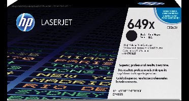 HP 649X originele toner cartridge (CE260X) zwart