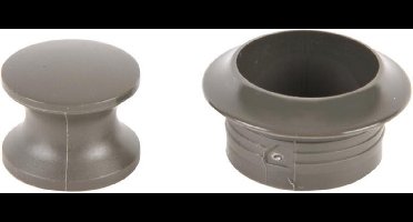 Knopjes van Push-Lock (GRIJS)