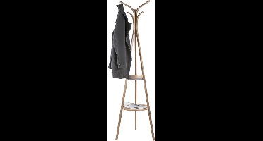 Leitmotiv Kapstok Native - Bamboe - 170x49cm - Scandinavisch - Kapstok staand - Kapstok bamboe - kapstokken - garderoberek
