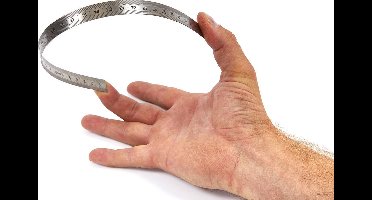 HBM 300 mm. Flexibele RVS Liniaal / Meetlat