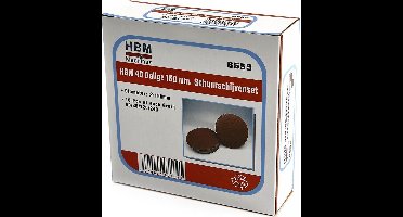 HBM 40 Delige 150 mm. Zelf klevende Schuurschijvenset