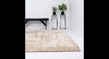 Vloerkleed Xilento Elegance Beige | 170 x 230 cm