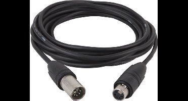 DMX kabel Neutrik XX HD FL836 - IP65 XLR/M 5P to XLR/F 5P 6 m