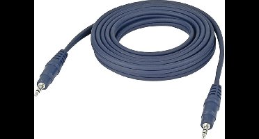 DAP Audio Aux kabel 1,5m - Mini Jack stereo naar Mini Jack Stereo Audio Kabel - 1,5m