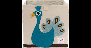 3 Sprouts Opbergdoos - Pauw