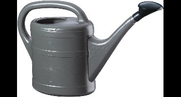 Geli Gieter - antraciet - kunststof - met broeskop - 5 liter - tuin/tuinier benodigdheden