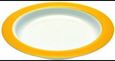 Asymmetrisch bord Ornamin Vital : 15,5 cm (kom) - egaal geel