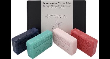 Zeep brievenbuscadeau: Vetiver, Princesse, I love you, Belle de Nuit - cadeau - kerst - sinterklaas - brievenbus cadeau