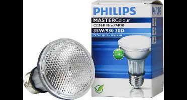 Philips MASTERColour E27 CDM-R Elite PAR20 35W 30D - 930 Warm Wit | Beste Kleurweergave