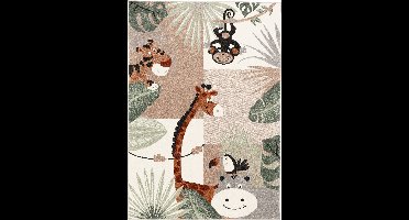 Pergamon Kindertapijt Softstar Kids Dierenwereld