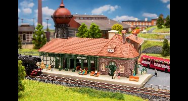 Faller - 1/160 HALTE WEIßENBACH (4/23) * - modelbouwsets, hobbybouwspeelgoed voor kinderen, modelverf en accessoires