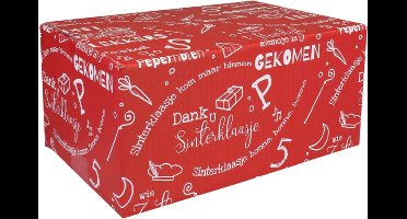 Geschenkdoos - Sinterklaas - golfkarton - 310x200x140mm - Sinterklaas - 15 stuks