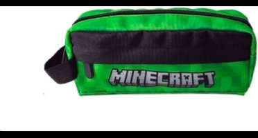 Minecraft Etui - Groen - School Etui - Pennenzak