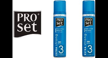 Proset Haarspray – Extra Strong - 2 x 300 ml