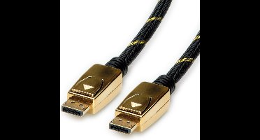 ROLINE GOLD DisplayPort Kabel, v1.4, DP M/M, 1 m