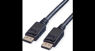VALUE DisplayPort Cable, DP-DP, LSOH, M/M, zwart, 2 m