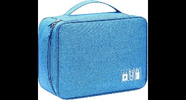 Elektronica & Accessoires Organizer Tas - Kabel Organizer Tas - Kabeltas - Licht blauw