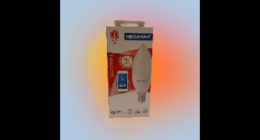 Megaman ZigBee Smart LED lamp E14 kleine Fitting WarmWit 470Lumen Energielabel A+ / F slechts 6Watt vergelijkbaar met 40Watt gewoon bedienbaar met uw mobiel