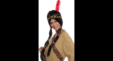 Max Bersinger 815-30-421, Feestkleding pruik, Volwassene, Vrouw, Zwart, 1 stuk(s)