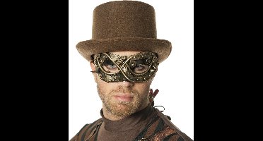 Masker Steampunk goud