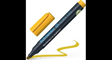 Schneider permanent marker - Maxx 133 - beitelpunt - geel - S-113305