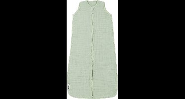 Meyco Baby Uni baby zomerslaapzak - pre-washed hydrofiel - soft green - 70cm - 0.5 TOG