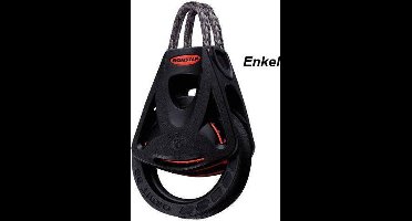 Ronstan Orbit Model blok: Vioolblok met cleat 55 mm