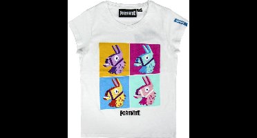 Fortnite - White Lama T-Shirt Kids 12Y