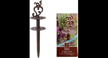 De tuinslanggeleider antiek bruin