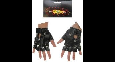 PartyXplosion - Handschoenen - Punker - Zwart