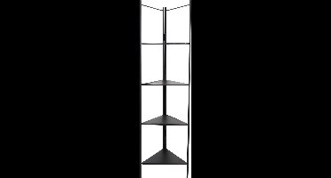 Kast open 58,5x41x200 cm DISPLAY zwart