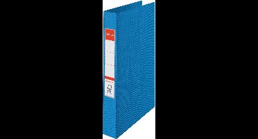 Esselte Vivida 4-Rings Ringband voor 190 A4 Vel - Rugbreedte van 42mm - Blauw