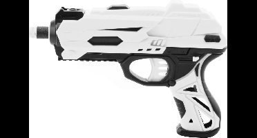 Tack Pro Space Galactic 18cm 6 Darts Blaster Zwart/Wit (darts incl)