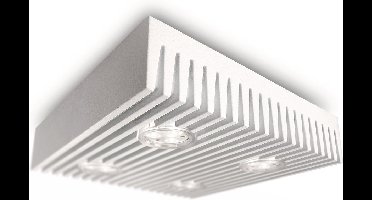 Philips myLiving Row - Plafondlamp 4 lichts - LED - Wit