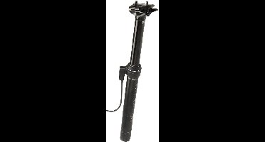 M-wave Zadelpen Verstelbaar Levitate 27,2 X 390 Mm Alu. Zwart