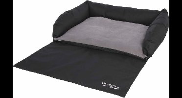 Kerbl - Hondenmand - voor - in - de - auto - 95x75x16 - cm - grijs - en - zwart - 80584