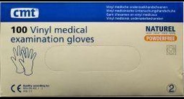 CMT Vinyl Poedervrij Handschoenen S