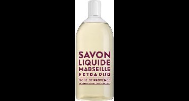 Savon de Marseille vloeibare handzeep Extra Pur Figue de Provence 1 liter navulling