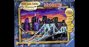 Ravensburger Schilderen op nummer Brooklyn Bridge - Hobbypakket