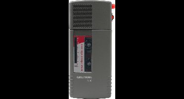 Grundig SH10 Steno Cassette, Analoog, grijs