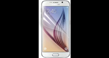 Screenprotector geschikt voor Samsung Galaxy S6 - Glas PET Folie Screenprotector Transparant 0.2mm 9H (Full Screen Protector)