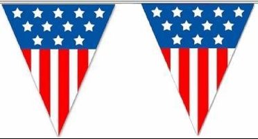 Vlaggenlijn USA 5mtr.