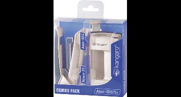 Kangaro perforator + nietmachine - ivoor - K-7203876