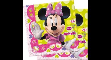 Minnie Mouse Bowtique - Servetten 33x33cm/20st