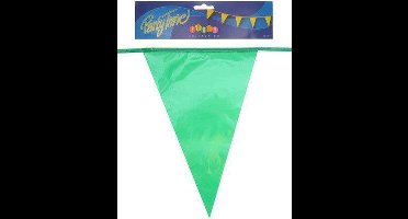 Vlaggenlijn pe groen 10m