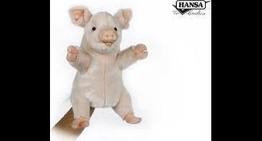 Handpop Varken, 25 cm, Hansa